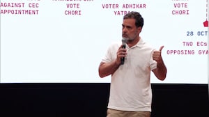Rahul Gandhi Repeats 'Vote Chori' Charge, BJP Reacts