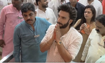 Ranveer Singh visits Lalbaugcha Raja for prayers amid Deepika Padukone’s second-pregnancy news