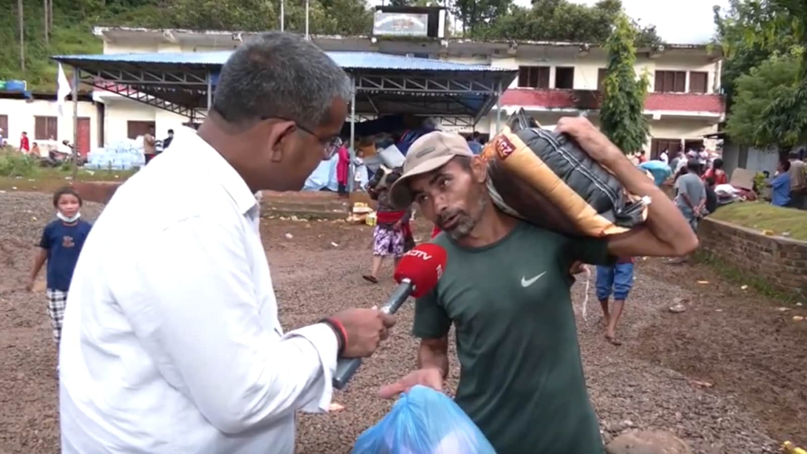 Nepal Flood Survivors Now Fear The Food That's Keeping Them Alive