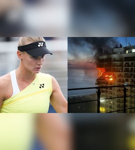 Russian Missile Strike Destroys Ukranian Tennis Players Apartment, Only A French Open Towel Survives