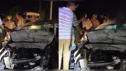 सीकर में ट्रक और कार की टक्&zwj;कर, झालावाड़ एसपी के पिता की मौत; फतेहपुर से जा रहे थे झुंझुनू