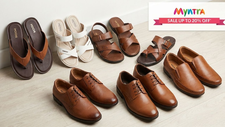 Myntra Sale ने कर दी बल्&zwj;ले-बल्&zwj;ले, Metro और Mochi के इन कम्फर्ट फुटवियर पर दिया जा रहा है 50% तक डिस्काउंट