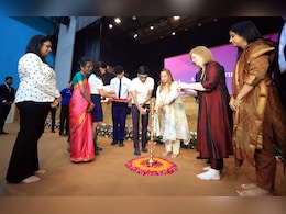 अहमदाबाद के अदाणी इंटरनेशनल स्कूल में शतरंज प्रतियोगिता का आयोजन, इतने खिलाड़ी ले रहे हैं भाग