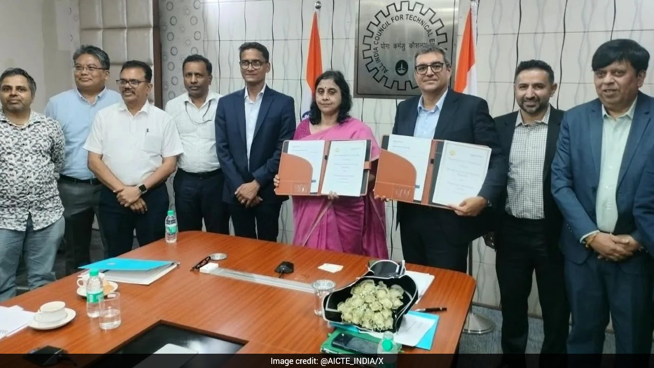 AICTE Partners With Nemetschek India To Upskill Over 25,000 Students For Future Jobs AICTE Partners With Nemetschek India To Upskill Over 25,000 Students For Future Jobs