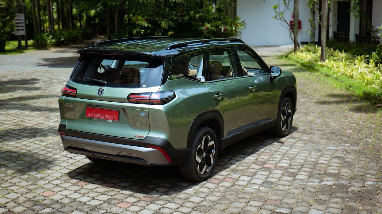 MG Hector Tomahawk EV Rear View MG Hector Tomahawk EV Rear View
