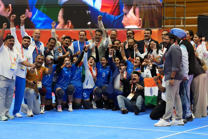 India Women Defend Title, Clinch 4th Asian Games Kabaddi Gold With Iran Win