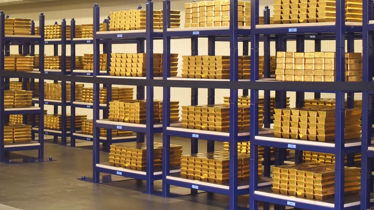 Gold in Bank of England 