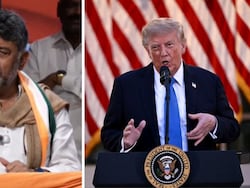 'He Is Copying Us': DK Shivakumar On Trump's $5,000 Promise