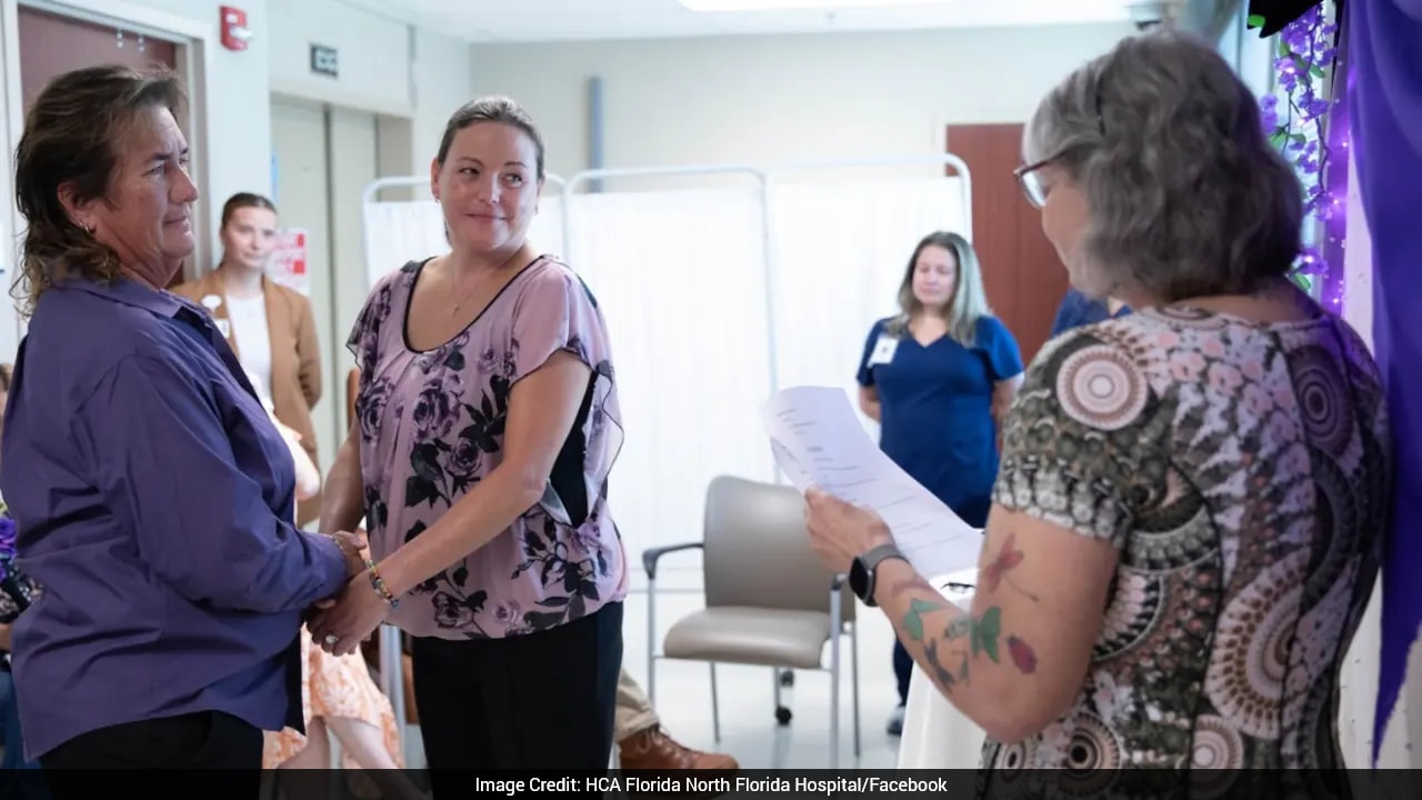 Woman Marries Partner At Mother's ICU Bedside To Fulfil Her Dying Wish Amid Stage 4 Cancer