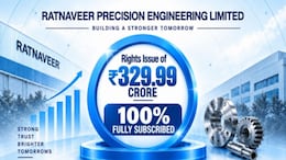 Ratnaveer Precision Engineering's Rs 329.99 Crore Rights Issue Subscribed 1.11x