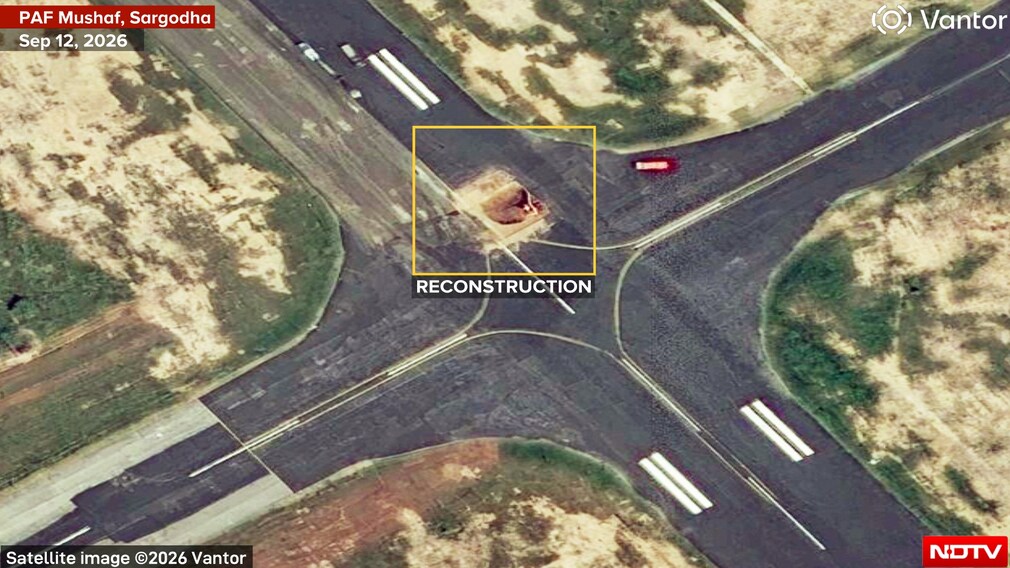 Exclusive: 16 Months After Op Sindoor, Pak Still Fixing Runway India Broke At Sargodha