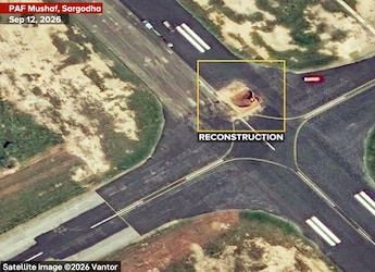 Exclusive: 16 Months After Op Sindoor, Pak Still Fixing Runway India Broke At Sargodha