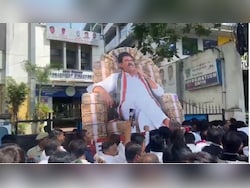 BRS Leaders Detained During Protest Outside Probe Agency Office In Hyderabad