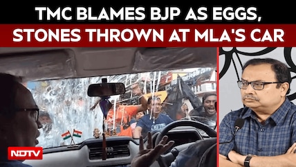 Eggs, Stones Thrown At TMC MLA Kunal Ghosh's Car In Bengal, Party Blames The BJP