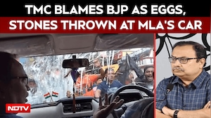Eggs, Stones Thrown At TMC MLA Kunal Ghosh's Car In Bengal, Party Blames The BJP