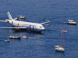Turkey Sank A Giant Aircraft Into The Sea. Now Divers Swim Through Its Cockpit