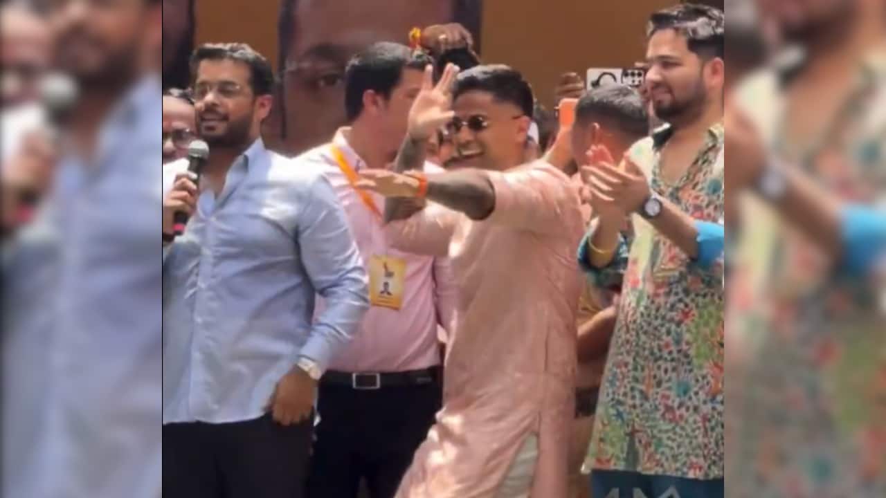 काला चश्मा, कुर्ता और स्वैग, दही हांडी उत्सव में सूर्यकुमार यादव का धमाकेदार डांस हुआ वायरल, VIDEO