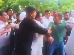 On Camera, Delhi Cop In Plainclothes Thrashed By AAP Workers During Arvind Kejriwal's Visit