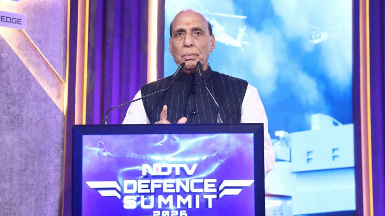"From Chips To Ships, India Must Be Self-Reliant In Defence": Rajnath Singh To NDTV