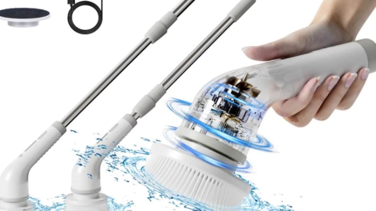 Electric cleaning brushes that make scrubbing tricky corners and tight spots far less tiring Electric cleaning brushes that make scrubbing tricky corners and tight spots far less tiring