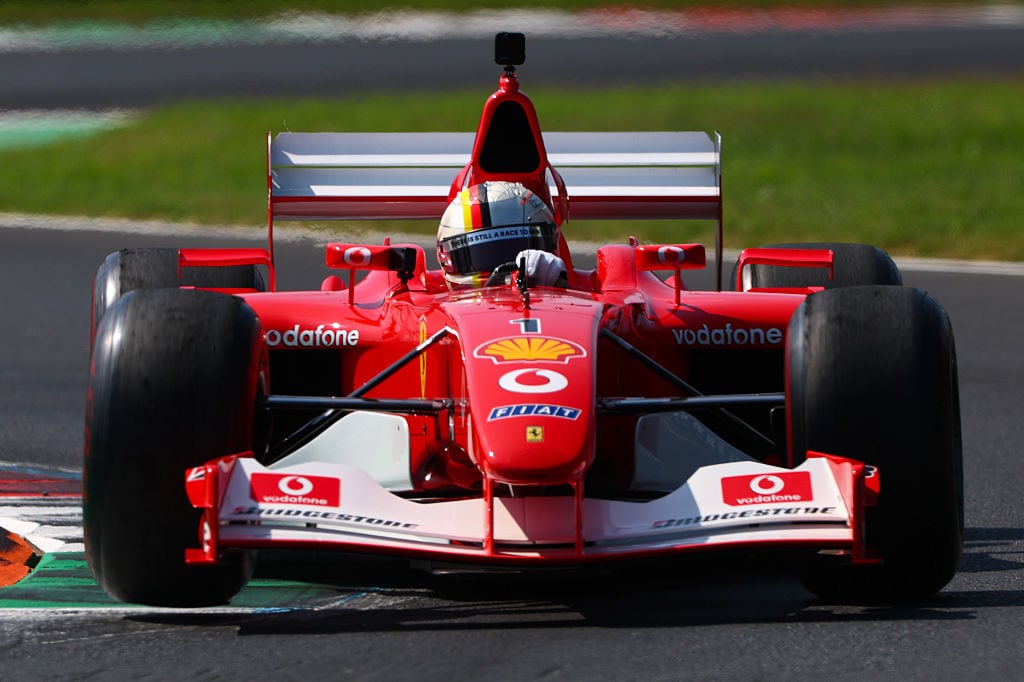 Schumacher's Ferrari F2002 Back On Track Ahead Of Italian GP. Here's Why