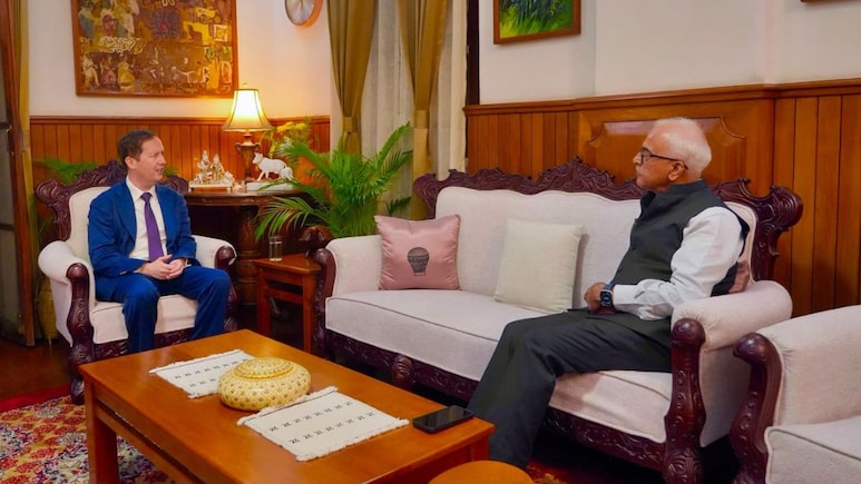 US Envoy Sergio Gor Visits Manipur, Meets Governor, Chief Minister