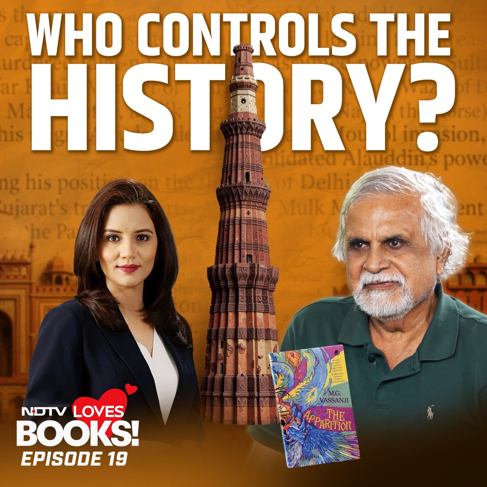Who Controls History? MG Vassanji On Memory, Power & Delhi | The Apparition | NDTV Loves Books!