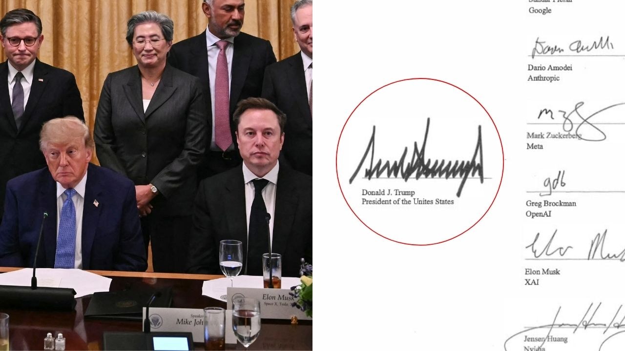 Trump For New AI Name, But Official Document Can't Spell United States Right