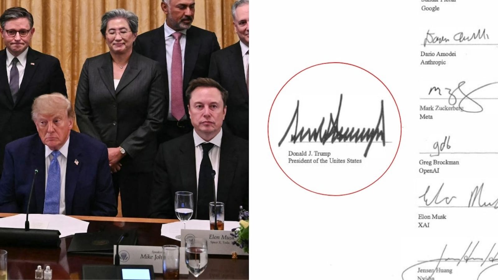 Trump For New AI Name, But Official Document Can't Spell United States Right