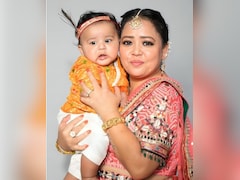 भारती सिंह ने बेटों के साथ मनाई जन्माष्टमी, कृष्णा के लुक में गोला और काजू ने जीता दिल  