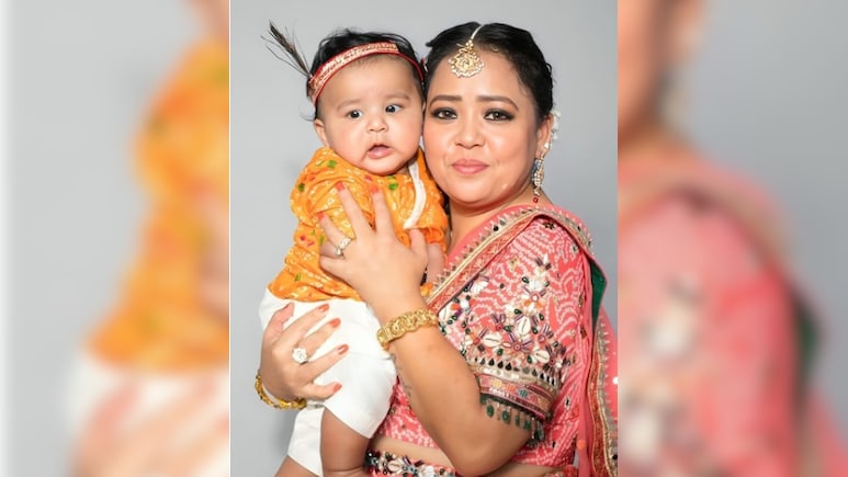 भारती सिंह ने बेटों के साथ मनाई जन्माष्टमी, कृष्णा के लुक में गोला और काजू ने जीता दिल &nbsp;
