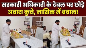 सरकारी अधिकारी नहीं कर रहा था ड्यूटी, उद्धव गुट के नेता ने ऑफिस में छोड़ दिये आवारा कुत्&zwj;ते!