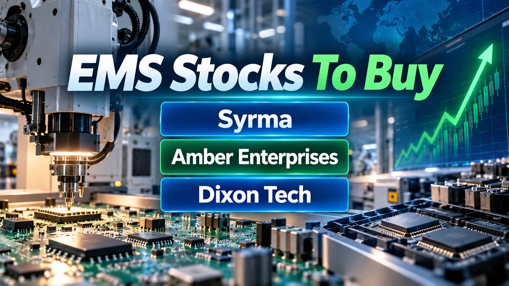 Motilal Oswal recommends six stocks in EMS pack, citing strong growth outlook