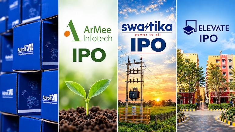 IPO GMP: Adroit Industries, Elevate Campuses, ArMee Infotech, Swastika Infra &mdash; Which Could Deliver Highest Listing Gain?