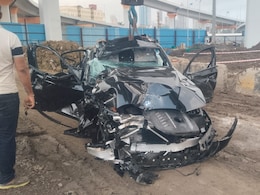 On Camera, Speeding BMW Falls Off Mumbai Coast Road Bridge, 3 Dead