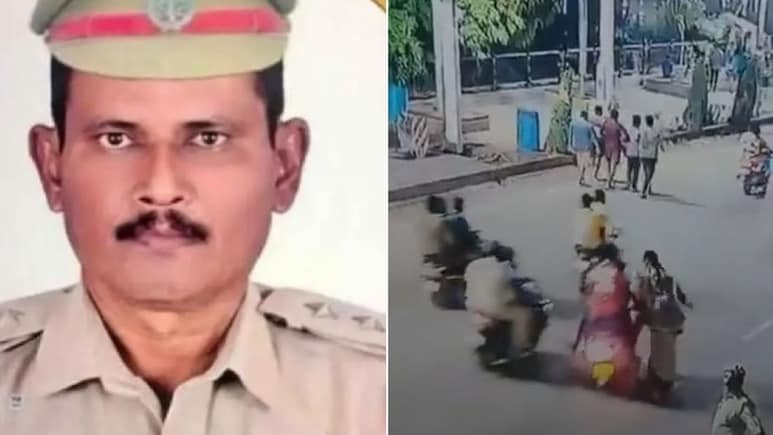 Cop On Ganesh Immersion Duty In Hyderabad Knocked Down By Bike, Dies