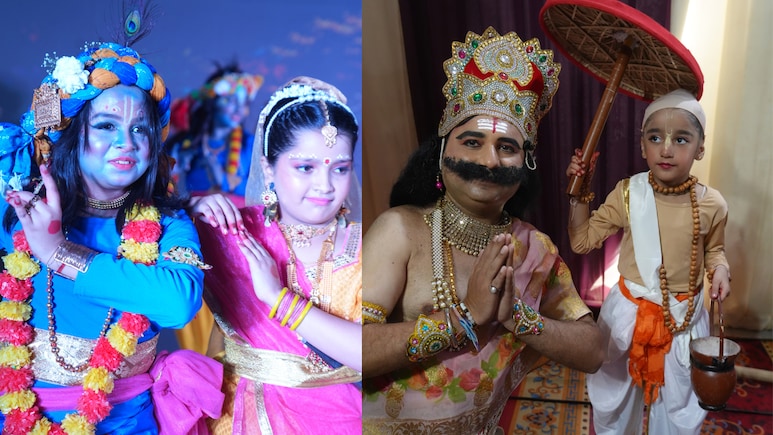 देशभर में जन्माष्टमी की धूम, मथुरा से दिल्ली तक सजे मंदिर, देखिए खास तस्वीरें