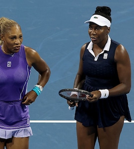 US Open: Serena Williams/Venus Williams Given Tough Test On Womens Doubles Return