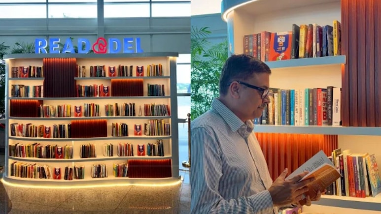 Skip Doomscrolling, Pick A Free Book At Delhi Airport While Waiting For Your Next Flight