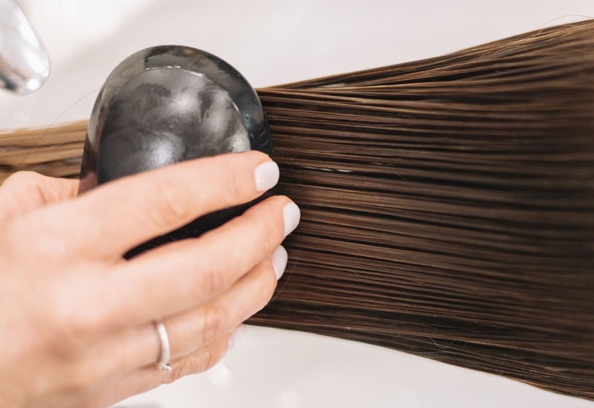 Hair shine could be impacted due to exposure from contaminated water