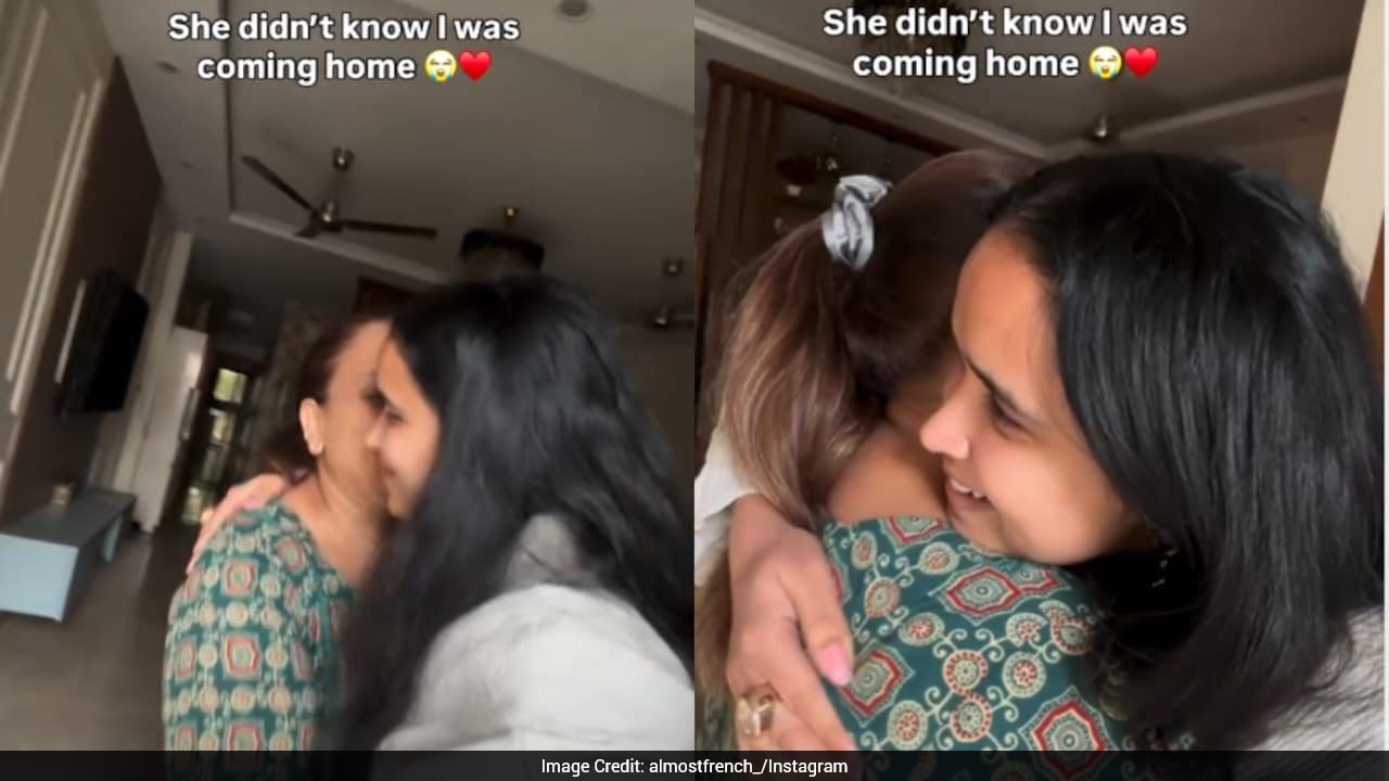 Woman Surprises Mother With Unexpected Visit, Emotional Reunion Wins Hearts Online