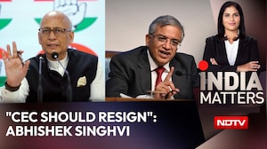 ECI Row: "CEC Should Resign Immediately," Says Abhishek Manu Singhvi