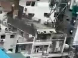 सत्य निकेतन में हादसे के बाद चलने लगे हथौड़े, ताबड़तोड़ एक्शन का वीडियो