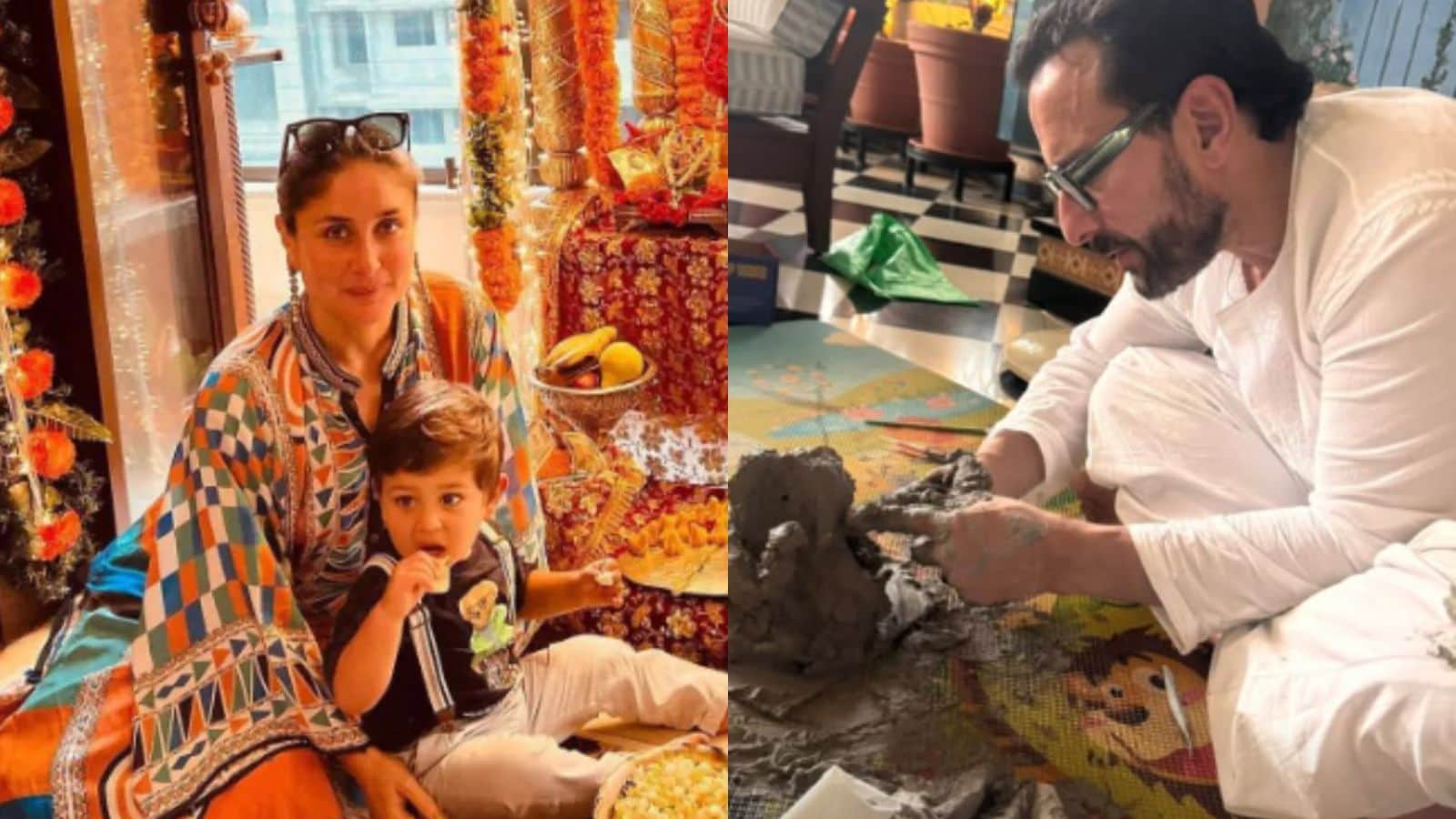 Kareena Kapoor Shares Son Jeh’s Handmade Ganesh Idol with Saif Ali Khan’s Help