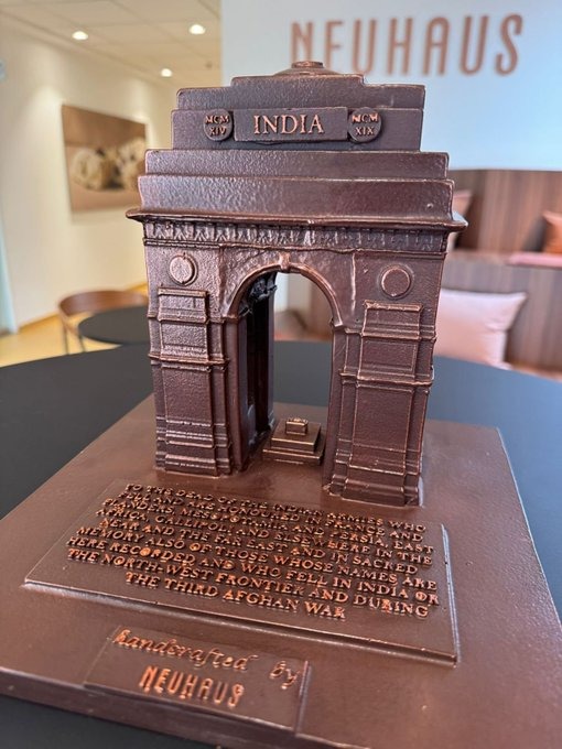 Viral 'Chocolate' India Gate From Belgium That Could Not Reach PM Modi