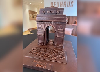 Embassy Of Belgium In India Reveals The Viral 'Chocolate' India Gate That Could Not Reach PM Modi