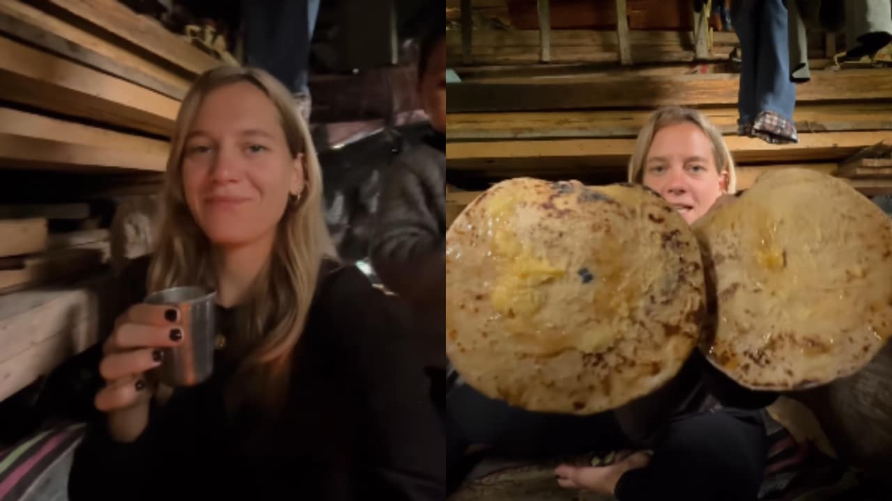 Video: German Vlogger Shares Experience On Being Fed At Desi Food Spot In Uttarakhand