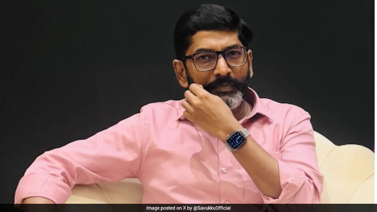 YouTuber Savukku Shankar Gets 3 Years' Jail In 2013 Defamation, Threat Case