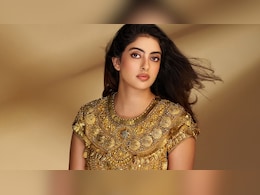 Navya Naveli Nanda Shines In An Ornate Gold Mini Dress At Abu Jani Sandeep Khosla's 40th Anniversary Gala
