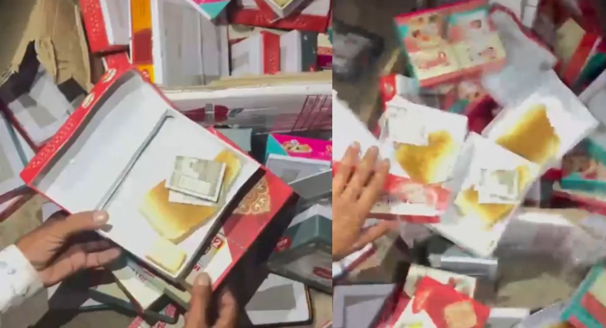 अलवर में वोटों की खरीद-फरोख्त का वीडियो वायरल, मिठाई के डिब्बों में 500-500 के नोट मिलने का दावा